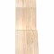 Ekena Millwork Portland Smooth Timber Gable Bracket, Douglas Fir, 36"W x 13"H x 5 1/2"D x 5 1/2"F, 9/12 Pitch GBW036X13X0606POR00SDF - alternate 4